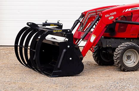 compact tractor grapple